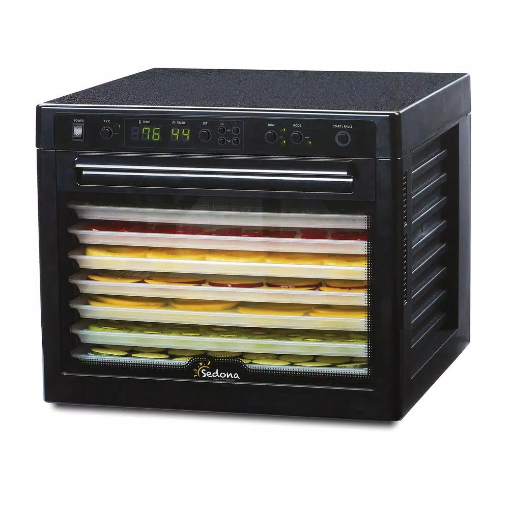 Food Processing Tribest Sedona Rawfood 9-Tray Black Food Dehydrator With Temperature Control 3 Food Processing Tribest Sedona Rawfood 9-Tray Black Food Dehydrator With Temperature Control