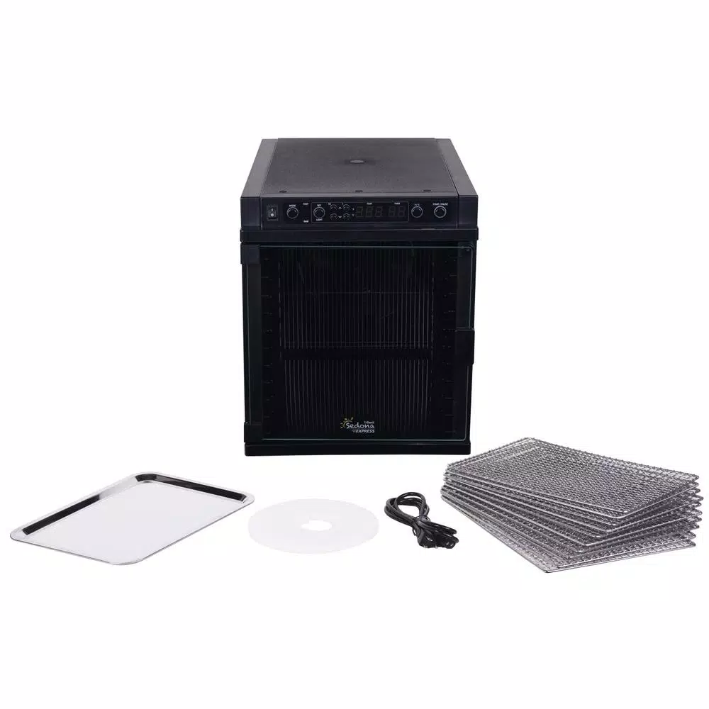 Food Processing Tribest Sedona Express 11-Tray Black Stainless Steel Food Dehydrator With Built-In Timer 4 Food Processing Tribest Sedona Express 11-Tray Black Stainless Steel Food Dehydrator With Built-In Timer - Image 2