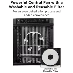 Food Processing Tribest Sedona Express 11-Tray Black Stainless Steel Food Dehydrator With Built-In Timer 16 Food Processing Tribest Sedona Express 11-Tray Black Stainless Steel Food Dehydrator With Built-In Timer -Dessert Makers Popular Store black tribest dehydrators sde s6780 b fa 1000