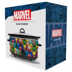 Cookers Uncanny Brands Marvel Kawaii 7qt. Slow Cooker Black 12 Cookers Uncanny Brands Marvel Kawaii 7qt. Slow Cooker Black -Dessert Makers Popular Store black uncanny brands slow cookers sc mvc kaw 4f 1000