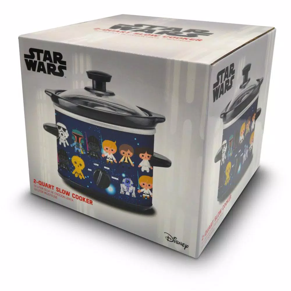 Cookers Uncanny Brands Star Wars 2QT. Slow Cooker Black 6 Cookers Uncanny Brands Star Wars 2QT. Slow Cooker Black - Image 4