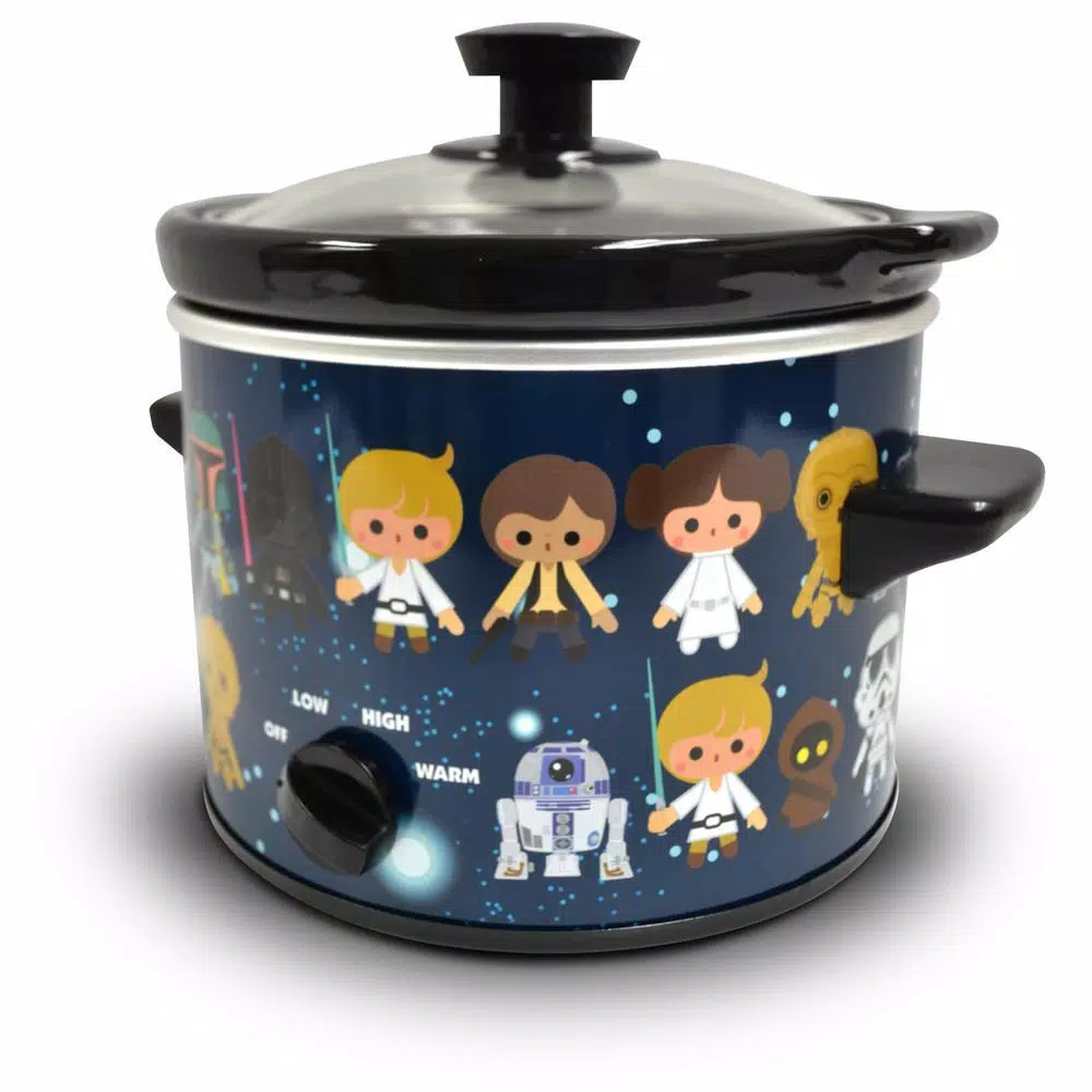 Cookers Uncanny Brands Star Wars 2QT. Slow Cooker Black 3 Cookers Uncanny Brands Star Wars 2QT. Slow Cooker Black