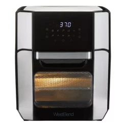 Toasters West Bend 12.6 QT XL Air Fryer Oven – Bake, Roast, Rotisserie, Dehydrate, Re-Heat 10 Quick Menu Presets 11 Toasters West Bend 12.6 QT XL Air Fryer Oven – Bake, Roast, Rotisserie, Dehydrate, Re-Heat 10 Quick Menu Presets -Dessert Makers Popular Store black west bend toaster ovens afwb12bk13 44 1000