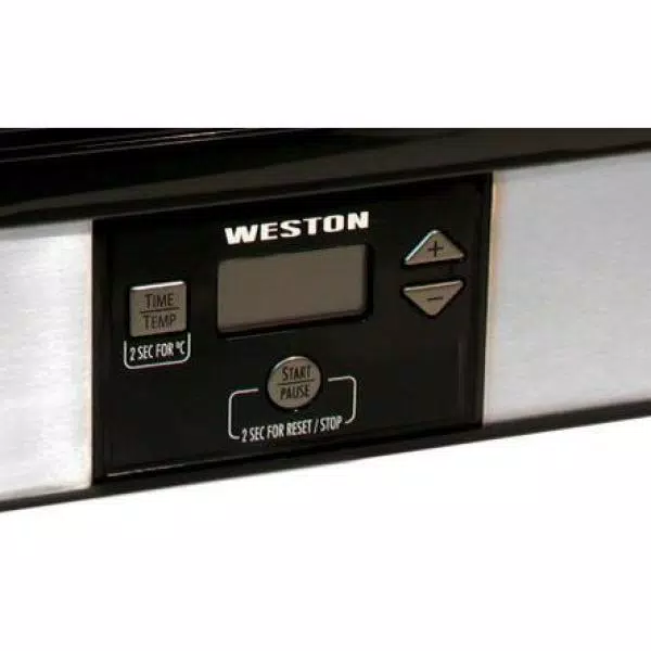 Food Processing Weston 6-Tray Black Food Dehydrator With Temperature Sensor 4 Food Processing Weston 6-Tray Black Food Dehydrator With Temperature Sensor - Image 2