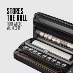 Food Processing Weston Black Food Vacuum Sealer With Roll Storage And Bag Cutter -Dessert Makers Popular Store black weston food vacuum sealers 65 3001 w 44 1000