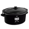 Cookers Weston 5 Qt. Black Slow Cooker With Locking Lid And Temperature Settings 2 Cookers Weston 5 Qt. Black Slow Cooker With Locking Lid And Temperature Settings -Dessert Makers Popular Store black weston slow cookers 03 2100 w 64 1000