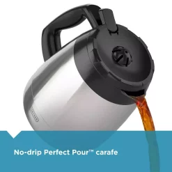 Coffee Makers BLACK+DECKER 12-Cup Programmable Stainless Steel Drip Coffee Maker With Thermal Carafe 12 Coffee Makers BLACK+DECKER 12-Cup Programmable Stainless Steel Drip Coffee Maker With Thermal Carafe -Dessert Makers Popular Store black with stainless steel black decker drip coffee makers cm2035b 44 1000