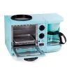 Toasters Elite 500 W 2 Slice Blue Toaster Oven With Coffee Maker And Griddle 2 Toasters Elite 500 W 2 Slice Blue Toaster Oven With Coffee Maker And Griddle -Dessert Makers Popular Store blue elite toaster ovens ebk 200blffp 64 1000