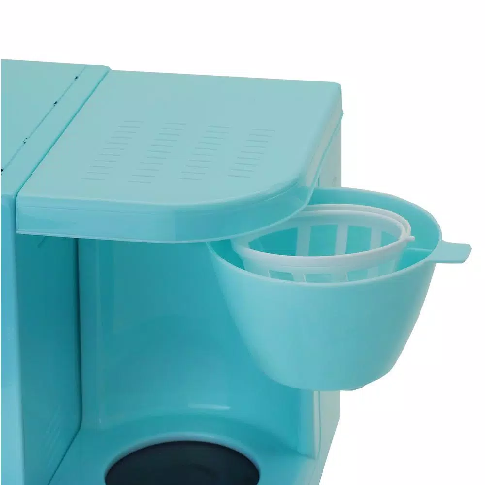 Toasters Elite 500 W 2 Slice Blue Toaster Oven With Coffee Maker And Griddle 9 Toasters Elite 500 W 2 Slice Blue Toaster Oven With Coffee Maker And Griddle - Image 7