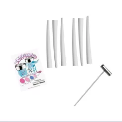 Dessert Makers Great Northern Flufftastic Blue Countertop Cotton Candy Machine With Sugar Scoop -Dessert Makers Popular Store blue great northern cotton candy machines hwd630296 44 1000