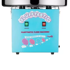 Dessert Makers Great Northern Flufftastic Blue Countertop Cotton Candy Machine With Sugar Scoop -Dessert Makers Popular Store blue great northern cotton candy machines hwd630296 fa 1000