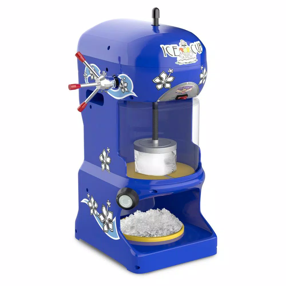 Dessert Makers Great Northern 32 Oz. Blue Countertop Snow Cone Machine 3 Dessert Makers Great Northern 32 Oz. Blue Countertop Snow Cone Machine
