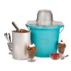 Dessert Makers Nostalgia 4 Qt. Electric Ice Cream Maker With Easy-Carry Handle -Dessert Makers Popular Store blue nostalgia ice cream makers picm4bg 64 1000