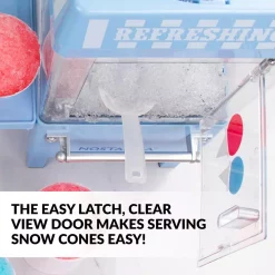 Dessert Makers Nostalgia Vintage 160 Oz. Snow Cone Maker In Blue With Reusable Cones 12 Dessert Makers Nostalgia Vintage 160 Oz. Snow Cone Maker In Blue With Reusable Cones -Dessert Makers Popular Store blue nostalgia snow cone machines scm525bl 44 1000