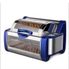 Toasters NutriChef White Digital Countertop Rotisserie & Grill Oven Rotating Kitchen Cooker In Blue 1 Toasters NutriChef White Digital Countertop Rotisserie & Grill Oven Rotating Kitchen Cooker In Blue -Dessert Makers Popular Store blue nutrichef toaster ovens pkrtvg65bl 64 1000