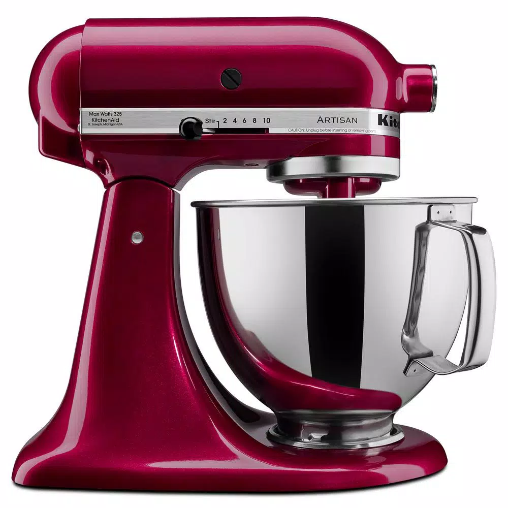 Mixers KitchenAid Artisan Series 5 Qt. 10-Speed Tilt-Head Stand Mixer-Bordeaux 3 Mixers KitchenAid Artisan Series 5 Qt. 10-Speed Tilt-Head Stand Mixer-Bordeaux