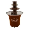 Dessert Makers Nostalgia 3-Tier 0.5 Lbs. Brown Chocolate Fondue Fountain 2 Dessert Makers Nostalgia 3-Tier 0.5 Lbs. Brown Chocolate Fondue Fountain -Dessert Makers Popular Store brown nostalgia chocolate fountains cff3br 64 1000