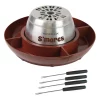 Dessert Makers Nostalgia Brown Stainless Steel Electric S’mores Maker -Dessert Makers Popular Store brown nostalgia chocolate fountains lsm400 64 1000