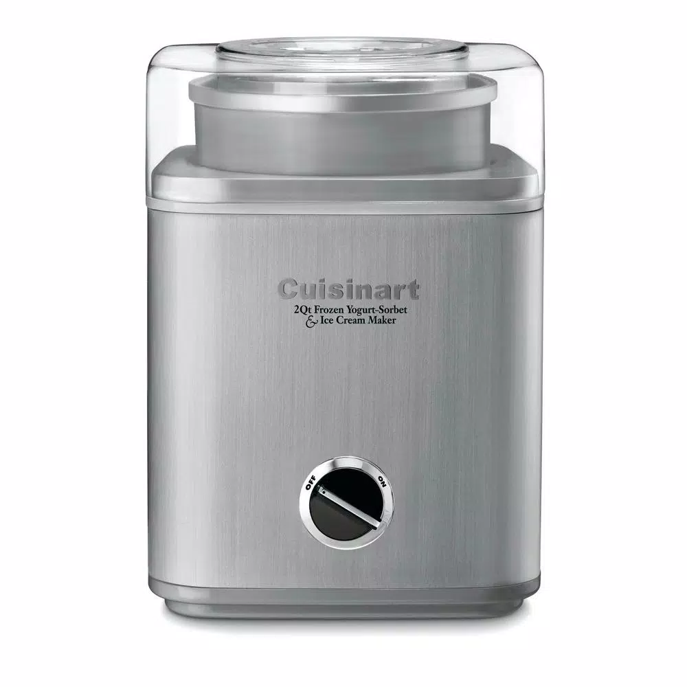 Dessert Makers Cuisinart Pure Indulgence 2 Qt. Brushed Chrome Frozen Yogurt, Sorbet And Ice Cream Maker 3 Dessert Makers Cuisinart Pure Indulgence 2 Qt. Brushed Chrome Frozen Yogurt, Sorbet And Ice Cream Maker