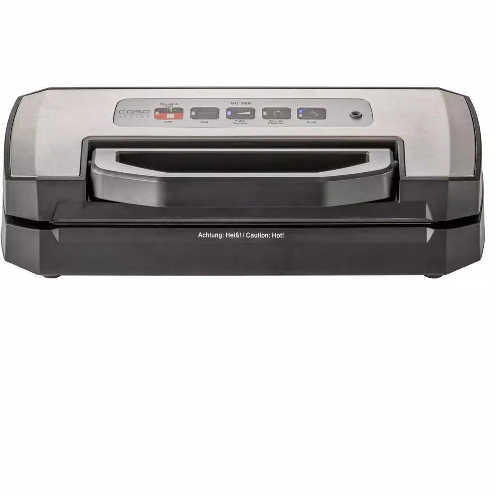 Food Processing CASO VC 300 Brushed Black Stainless Steel Food Vacuum Sealer 2 Food Processing CASO VC 300 Brushed Black Stainless Steel Food Vacuum Sealer