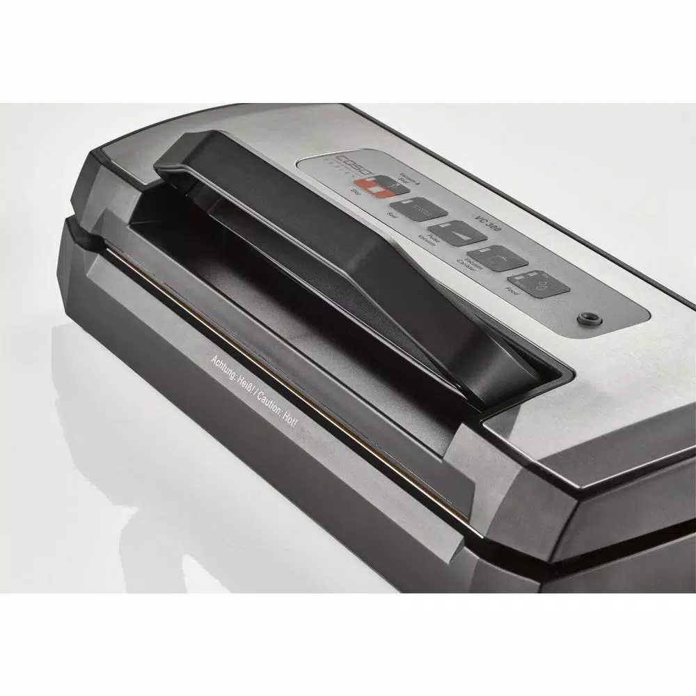 Food Processing CASO VC 300 Brushed Black Stainless Steel Food Vacuum Sealer 9 Food Processing CASO VC 300 Brushed Black Stainless Steel Food Vacuum Sealer - Image 8