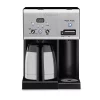 Coffee Makers Cuisinart 10-Cup Black Stainless Steel Coffee Maker With Hot Water System 2 Coffee Makers Cuisinart 10-Cup Black Stainless Steel Coffee Maker With Hot Water System -Dessert Makers Popular Store brushed stainless black cuisinart drip coffee makers chw 14 64 1000