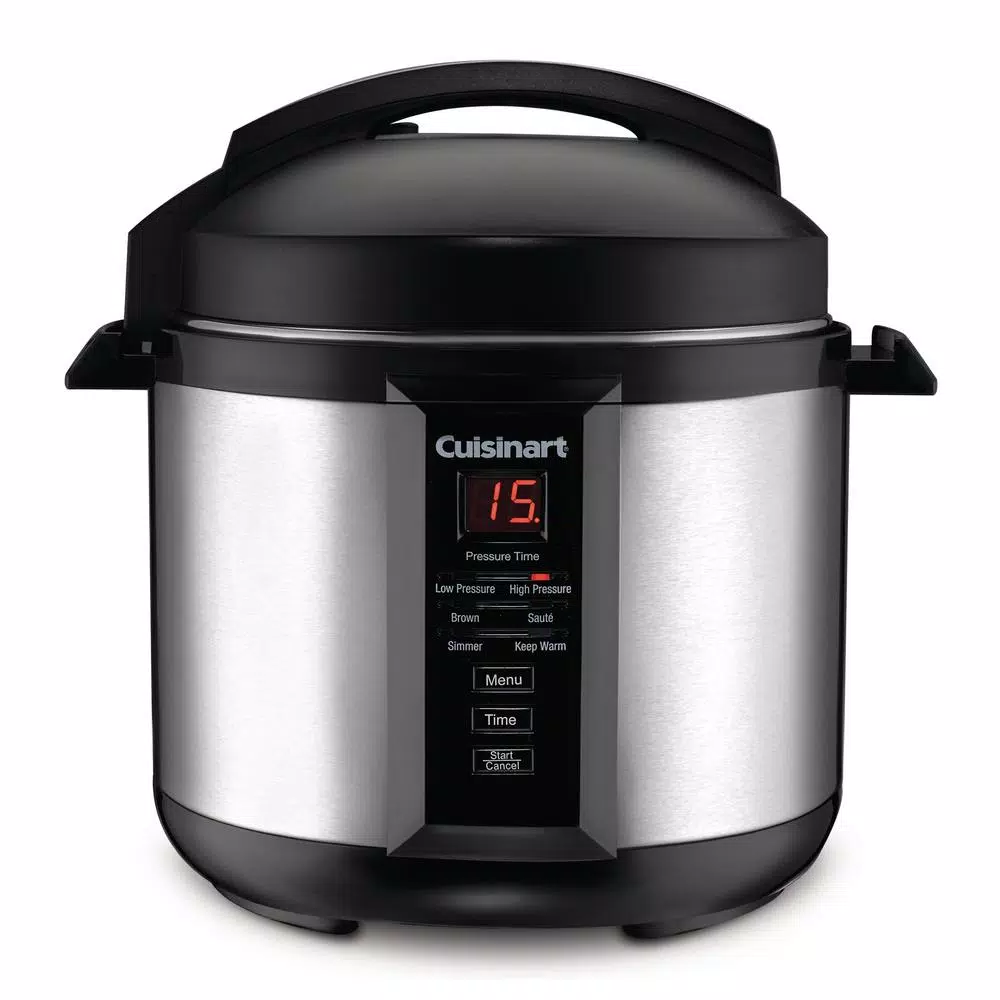Cookers Cuisinart 4 Qt. Brushed Stainless Pressure Cooker 3 Cookers Cuisinart 4 Qt. Brushed Stainless Pressure Cooker
