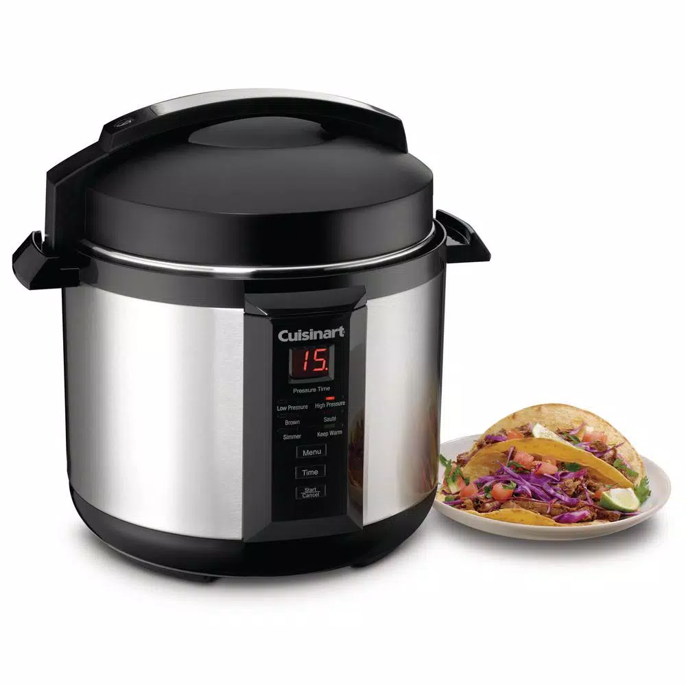 Cookers Cuisinart 4 Qt. Brushed Stainless Pressure Cooker 4 Cookers Cuisinart 4 Qt. Brushed Stainless Pressure Cooker - Image 2