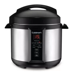 Cookers Cuisinart 8 Qt. Brushed Stainless Pressure Cooker