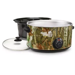 Cookers Nesco Open Country 8 Qt. Camoflauge Slow Cooker With Temperature Settings 10 Cookers Nesco Open Country 8 Qt. Camoflauge Slow Cooker With Temperature Settings -Dessert Makers Popular Store camouflage nesco slow cookers sc 8017 1f 1000