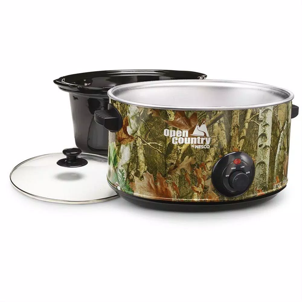 Cookers Nesco Open Country 8 Qt. Camoflauge Slow Cooker With Temperature Settings 6 Cookers Nesco Open Country 8 Qt. Camoflauge Slow Cooker With Temperature Settings - Image 4