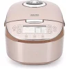 Cookers AROMA 4 Qt. Champagne Electric Multi-Cooker With Ceramic Pot 2 Cookers AROMA 4 Qt. Champagne Electric Multi-Cooker With Ceramic Pot -Dessert Makers Popular Store champagne aroma multi cookers mtc 8008 64 1000
