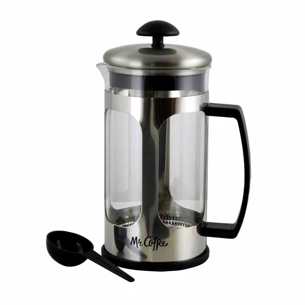 Coffee Makers Mr. Coffee Daily Brew 4-Cups Stainless Steel Coffee Press 3 Coffee Makers Mr. Coffee Daily Brew 4-Cups Stainless Steel Coffee Press