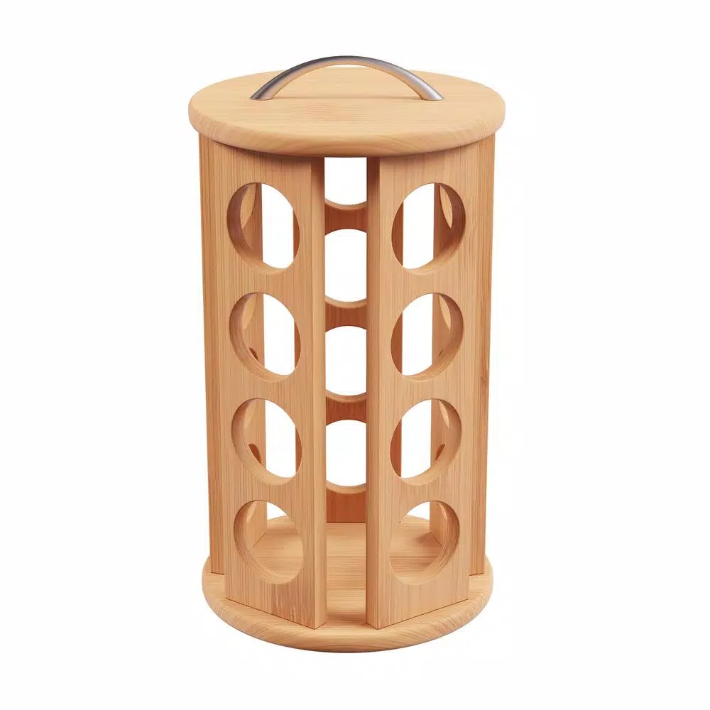 Coffee Makers Classic Cuisine 30-Count Bamboo Coffee Pod Carousel 3 Coffee Makers Classic Cuisine 30-Count Bamboo Coffee Pod Carousel