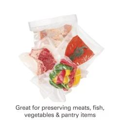 Food Processing Hamilton Beach NutriFresh Clear Vacuum Sealer Bag Rolls 7-Roll Multi-Pack 14 Food Processing Hamilton Beach NutriFresh Clear Vacuum Sealer Bag Rolls 7-Roll Multi-Pack -Dessert Makers Popular Store clear hamilton beach food vacuum sealers 78340 4f 1000