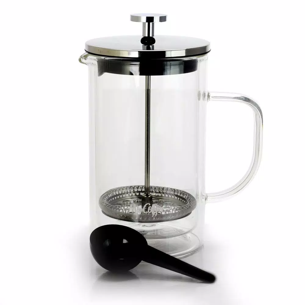 Coffee Makers Mr. Coffee Hyland 2.5-Cup Clear Glass French Press Coffee Maker 3 Coffee Makers Mr. Coffee Hyland 2.5-Cup Clear Glass French Press Coffee Maker