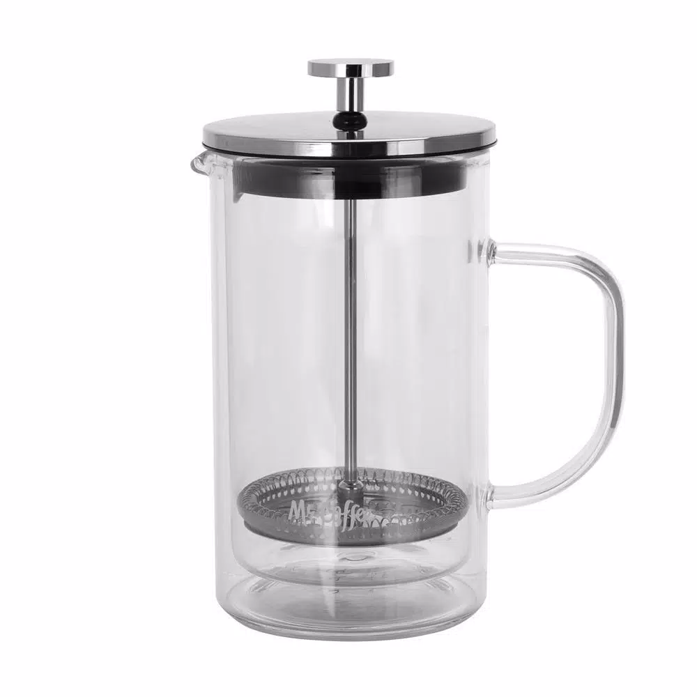 Coffee Makers Mr. Coffee Hyland 2.5-Cup Clear Glass French Press Coffee Maker 4 Coffee Makers Mr. Coffee Hyland 2.5-Cup Clear Glass French Press Coffee Maker - Image 2