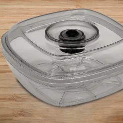 Food Processing NutriChef White Kitchen Air Vacuum Sealer Container – Air Sealing Food Canister Accessory (1+ Liter) 11 Food Processing NutriChef White Kitchen Air Vacuum Sealer Container – Air Sealing Food Canister Accessory (1+ Liter) -Dessert Makers Popular Store clear nutrichef food vacuum sealers pkvscn1l 44 1000