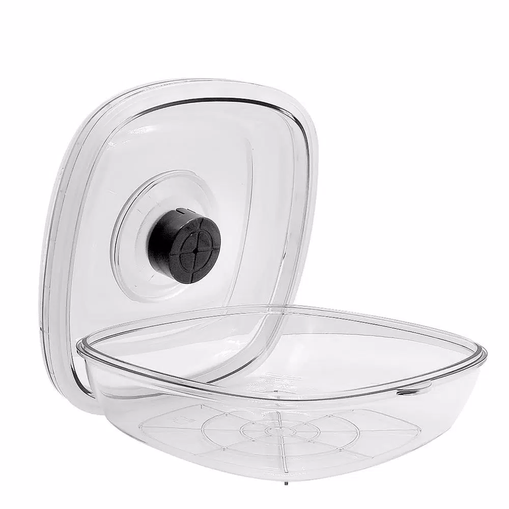 Food Processing NutriChef White Kitchen Air Vacuum Sealer Container – Air Sealing Food Canister Accessory (1+ Liter) 3 Food Processing NutriChef White Kitchen Air Vacuum Sealer Container – Air Sealing Food Canister Accessory (1+ Liter)