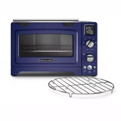 Toasters KitchenAid 2000 W 4-Slice Cobalt Blue Convection Toaster Oven 9 Toasters KitchenAid 2000 W 4-Slice Cobalt Blue Convection Toaster Oven -Dessert Makers Popular Store cobalt blue kitchenaid toaster ovens kco275bu 1f 1000