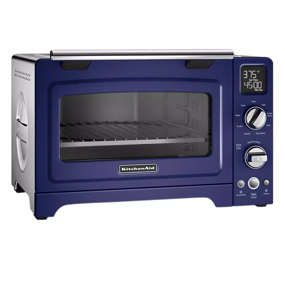 Toasters KitchenAid 2000 W 4-Slice Cobalt Blue Convection Toaster Oven 3 Toasters KitchenAid 2000 W 4-Slice Cobalt Blue Convection Toaster Oven
