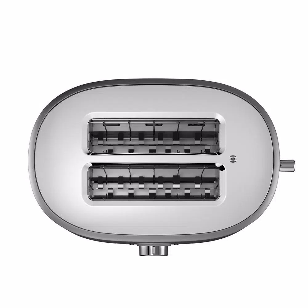Toasters KitchenAid 2-Slice Contour Silver Wide Slot Toaster With Crumb Tray 9 Toasters KitchenAid 2-Slice Contour Silver Wide Slot Toaster With Crumb Tray - Image 7