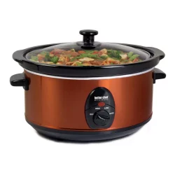 Cookers Better Chef 3.6 Qt. Copper Oval Slow Cooker
