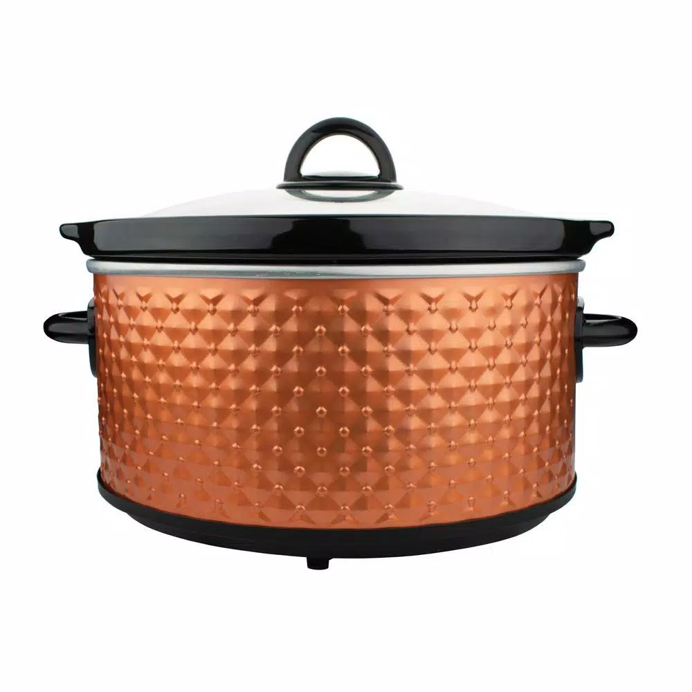 Cookers Brentwood Appliances Diamond 3.5 Qt. Brown Slow Cooker With Tempered Glass Lid 4 Cookers Brentwood Appliances Diamond 3.5 Qt. Brown Slow Cooker With Tempered Glass Lid - Image 2