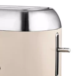 Toasters KALORIK Retro 2-Slice Cream Wide Slot Toaster 11 Toasters KALORIK Retro 2-Slice Cream Wide Slot Toaster -Dessert Makers Popular Store cream kalorik pop up toasters to 46083 cr 1f 1000