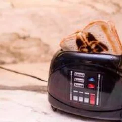 Toasters Uncanny Brands Star Wars Empire Collection 2-Slice Darth Vader Toaster 10 Toasters Uncanny Brands Star Wars Empire Collection 2-Slice Darth Vader Toaster -Dessert Makers Popular Store darth vader uncanny brands pop up toasters tste em srw vad 1f 1000