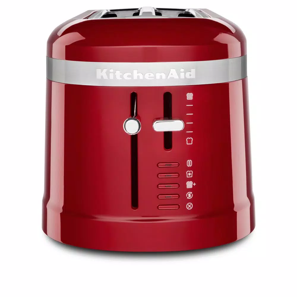 Toasters KitchenAid 4-Slice Empire Red Long Slot Toaster With High-Lift Lever 3 Toasters KitchenAid 4-Slice Empire Red Long Slot Toaster With High-Lift Lever
