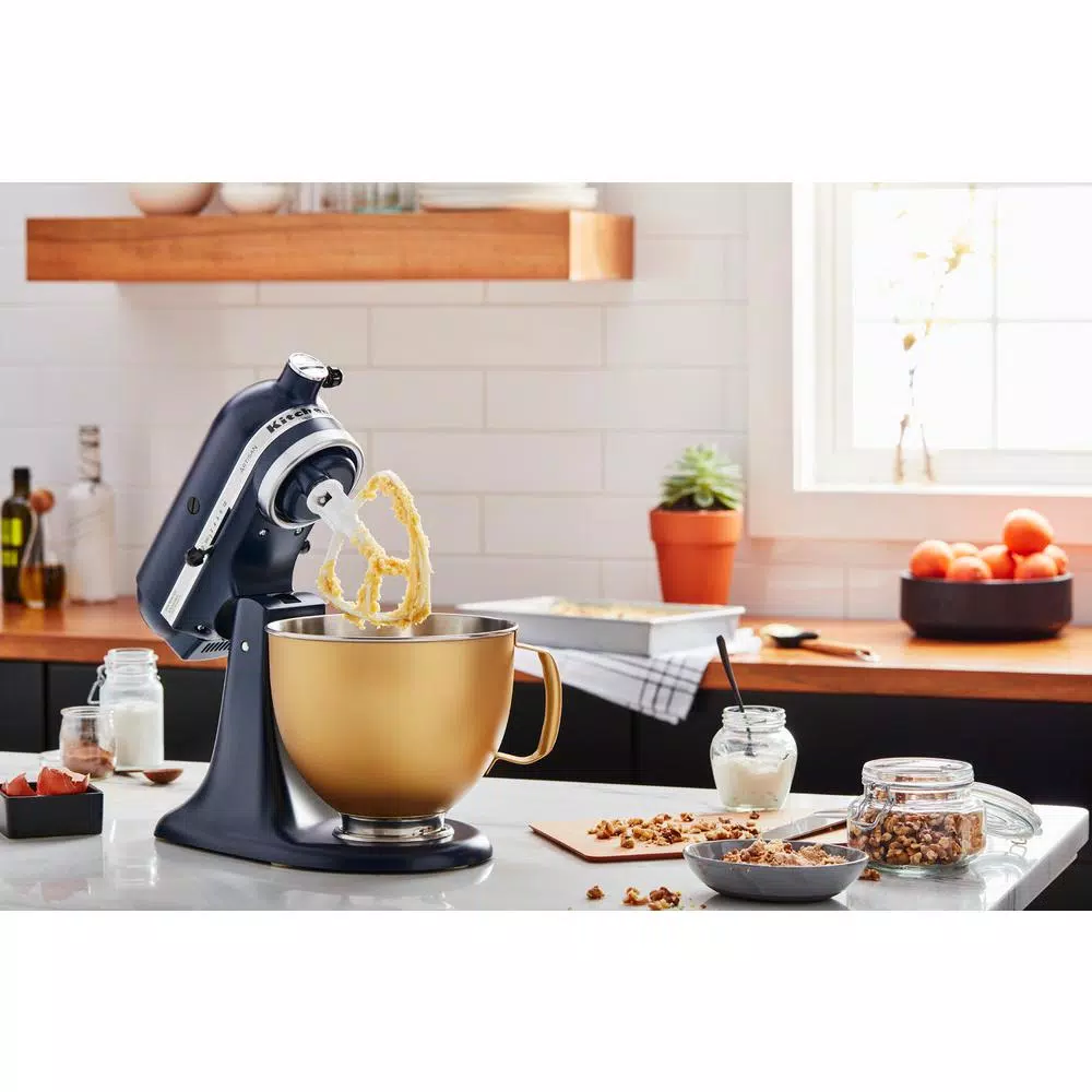 Mixers KitchenAid 5 Qt. Tilt-Head Gold Metallic Finish Stainless Steel Bowl 4 Mixers KitchenAid 5 Qt. Tilt-Head Gold Metallic Finish Stainless Steel Bowl - Image 2