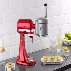 Food Processing KitchenAid KSM2FPA Gray Food Processor Attachment For KitchenAid Stand Mixer -Dessert Makers Popular Store gray kitchenaid food processors ksm2fpa 1f 1000