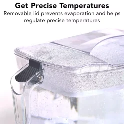 Cookers Tribest Sousvant 12 Qt. Sous Vide Stainless Steel Circulator Slow Cooker 12 Cookers Tribest Sousvant 12 Qt. Sous Vide Stainless Steel Circulator Slow Cooker -Dessert Makers Popular Store gray stainless steel tribest slow cookers sv 101 b 1f 1000